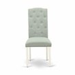 Pemberly Row 41-Inch Dining Chairs in Linen White/Baby Blue (Set of 2)