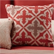 Pemberly Row 8-Piece King Comforter with Geometric Embroidery in Orange