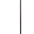 Pemberly Row 150 Watt Floor Lamp with Swing Arm and Fabric Shade in Black