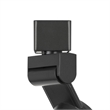 Pemberly Row 12W LED Metal Track Fixture with Mesh Head in Black/Bronze