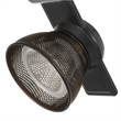 Pemberly Row 12W LED Metal Track Fixture with Mesh Head in Black/Bronze
