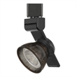 Pemberly Row 12W LED Metal Track Fixture with Mesh Head in Black/Bronze