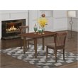 Pemberly Row 3-Piece Mahogany Dinette Set with Self-Storing Leaf