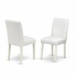 Pemberly Row 7-Piece Wood Dining Set in White and Distressed Brown