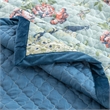 Pemberly Row 2 Piece Twin XL Quilt Set Peacock and Songbirds in Green
