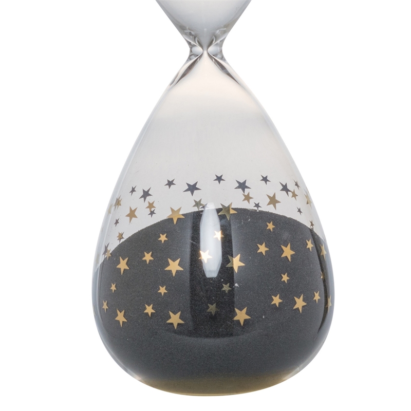 Pemberly Row Set of 3 Decorative 60 Minute Hourglass Accent Colored Sand