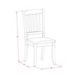 Pemberly Row 3-Piece Wood Dining Table and Chairs with Drop Leaves
