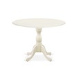Pemberly Row 3-Piece Wood Dining Table and Chairs with Drop Leaves