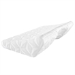 Pemberly Row White Memory Foam Cervical Contour Pillow for Neck Pain