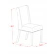 Pemberly Row X-Style 7-Piece Wood Dining Set in White Finish