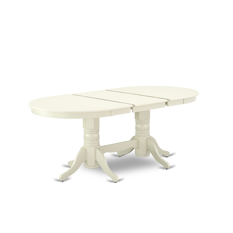 Pemberly Row 5-Piece Kitchen Set with Chairs in Linen White/Light Gray