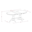 Pemberly Row 5-Piece Kitchen Set with Chairs in Linen White/Light Gray