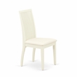 Pemberly Row 5-Piece Dining Set with Linen Chairs and Table in Linen White