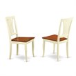 Pemberly Row 7-Piece Dining Table Set Rubberwood Buttermilk Cherry