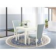 Pemberly Row 3-Piece Wood Dining Room Set with Upholstered Chairs