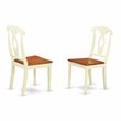 Pemberly Row 5-Piece Wood Kitchen Set in Buttermilk & Cherry
