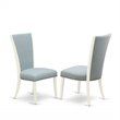 Pemberly Row 7-Piece Wood Dining Set with Linen White Finish