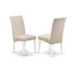 Pemberly Row 3-Piece Wood Dining Set with Drop Leaf Table and Chairs