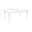 Pemberly Row 5-Piece Asian Hardwood Dining Set in Black Finish