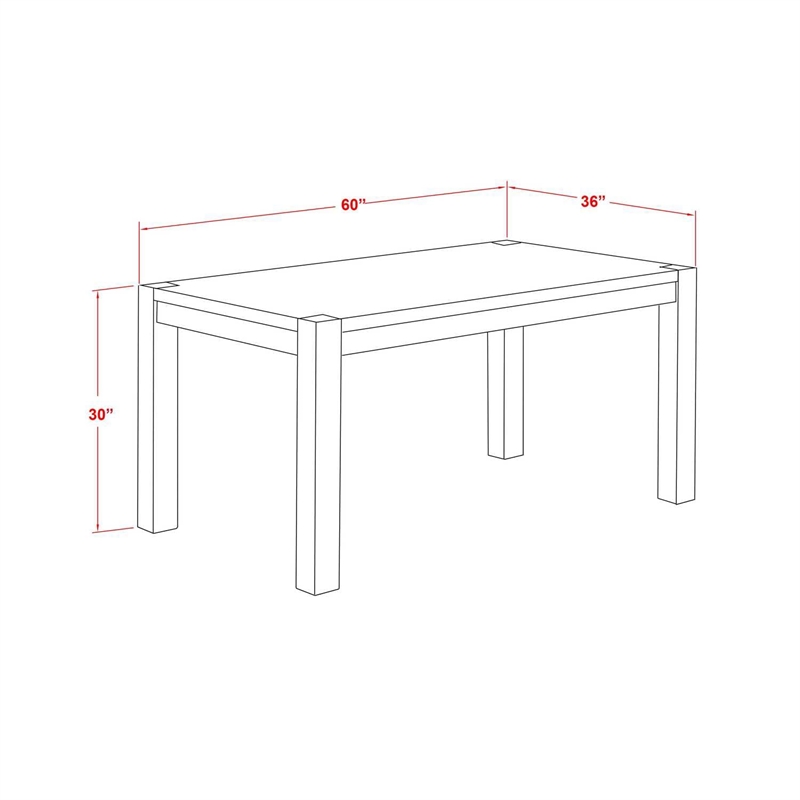 Pemberly Row 7-Piece Kitchen Set with Platinum Gray Chairs in Walnut