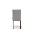 Pemberly Row 5-Piece Wooden Dining Set in Gray and Antique Walnut Finish