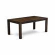 Pemberly Row 7-Piece Wood Dining Set in Distressed Jacobean Finish