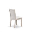Pemberly Row 6-Piece Acacia Wood Dining Set in Linen White & Cement Finish