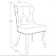 Pemberly Row 5-Pc Dining Set with Jacobean Brown Table & Limelight Chairs