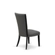 Pemberly Row 7-Piece Wood Dining Set in Cement and Dark Gray