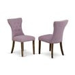 Pemberly Row 7-Piece Dining Table Set with Fabric Chairs in Multi-Color