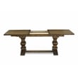 Pemberly Row Dining Table with 10 Dahlia Chairs in Distressed Jacobean