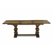 Pemberly Row Dining Table with 10 Dahlia Chairs in Distressed Jacobean