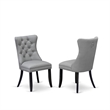 Pemberly Row 5-Piece Round Dining Set in Sand-Blasted Black Finish