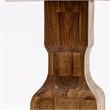 Pemberly Row 5-Piece Mid-Century Wood Dining Set in Walnut Finish