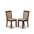 Pemberly Row 7-Piece Wooden Dining Set in Antique Walnut Finish