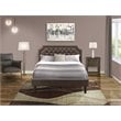 Pemberly Row 2-Piece Queen Bedroom Set in Engineered Wood Jacobean