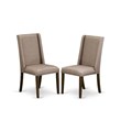 Pemberly Row 5-Piece Dining Set with Jacobean Wooden Table and Chairs