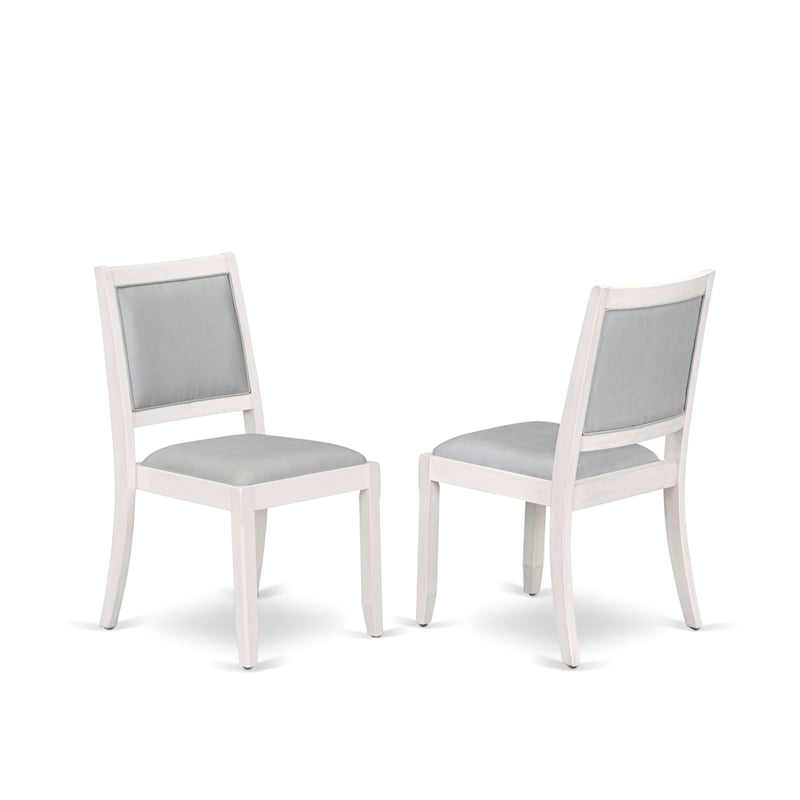 Pemberly Row 9-Piece Extendable Wood Dining Set in Antique White Finish