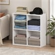 Pemberly Row REED 4-Cube Closet Organizer in White