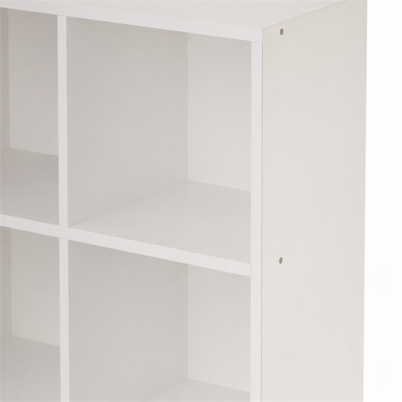 Pemberly Row REED 4-Cube Closet Organizer in White