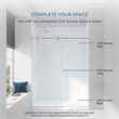 Pemberly Row Four-Panel Alcove Shower Walls 60