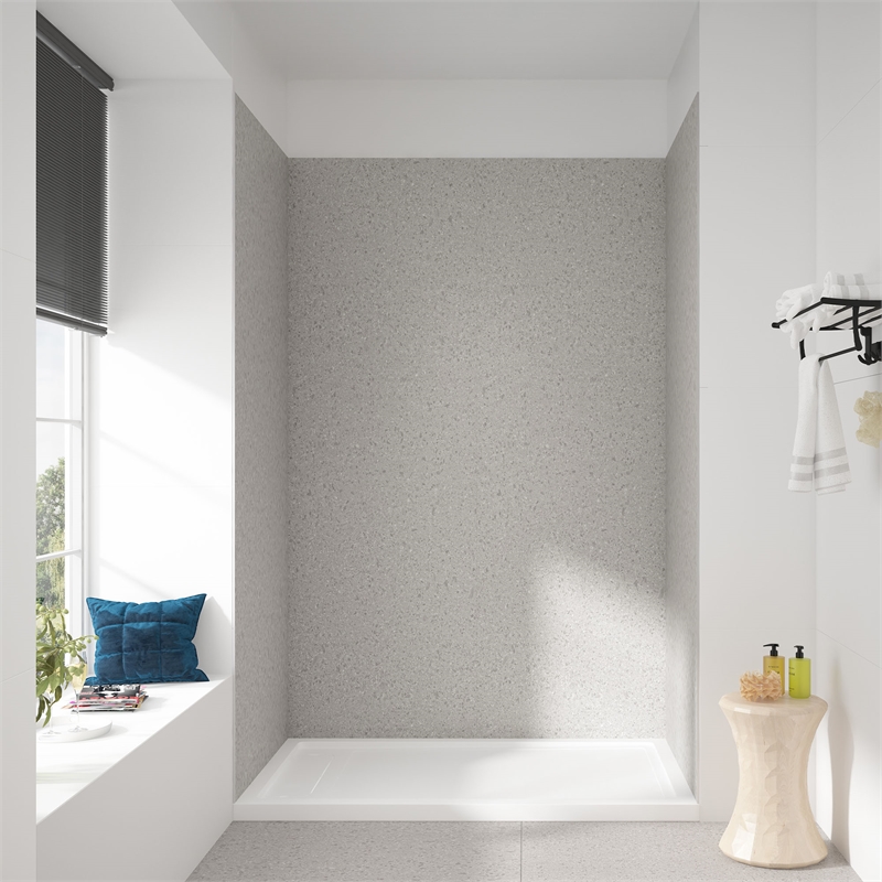 Pemberly Row Four-Panel Alcove Shower Walls 60