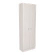Pemberly Row Free Standing 5-Shelf Multistorage Pantry Cabinet in Pearl
