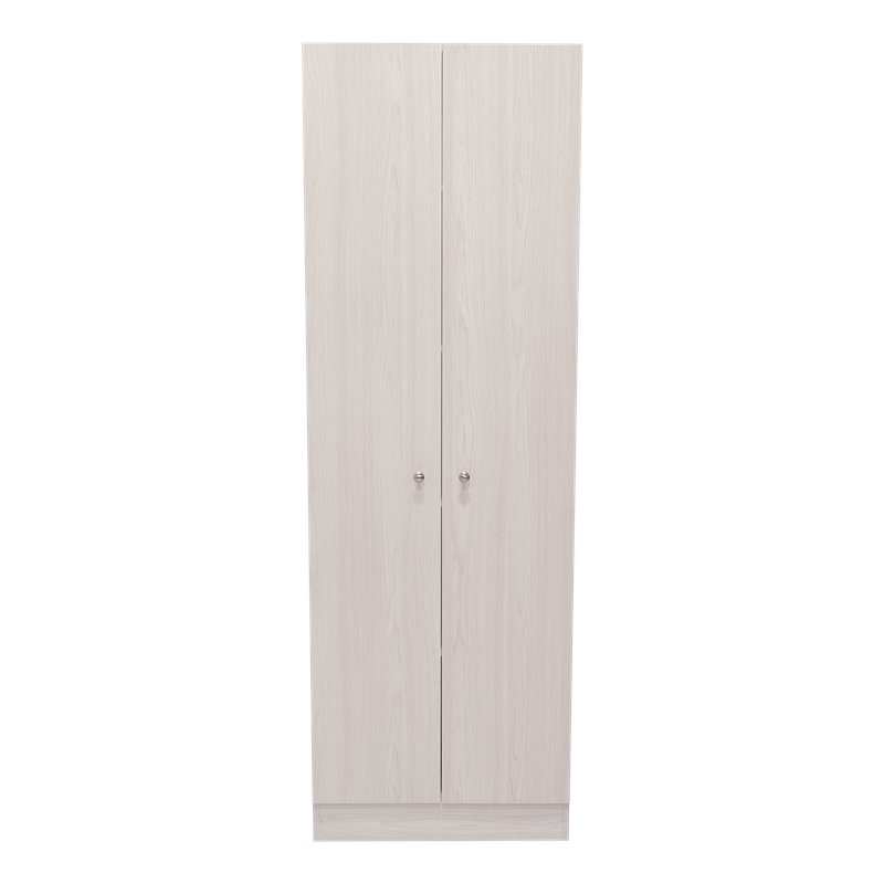 Pemberly Row Free Standing 5-Shelf Multistorage Pantry Cabinet in Pearl
