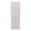 Pemberly Row Free Standing 5-Shelf Multistorage Pantry Cabinet in Pearl