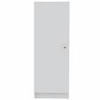 Pemberly Row 4-Tier Storage Pantry Cabinet 47.4in High in White