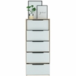 Pemberly Row 5 Drawer Dresser 27.55in Wide in Multi-Color Finish