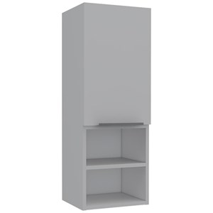 Pemberly Row Bathroom Wall Medicine Cabinet 32in High in White