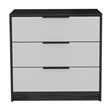 Pemberly Row 3 Drawer Dresser 27.55in Wide in Multi-Color Finish