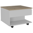 Pemberly Row Lift Top Coffee Table 21.6in Wide in Multi-Color